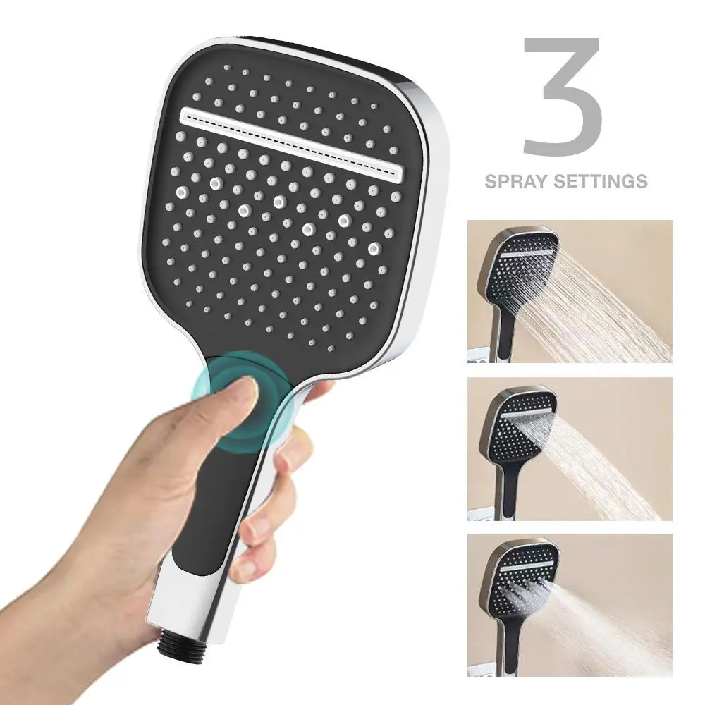 Abs Square Chrome Bum Puga pyga Lego manus Shower