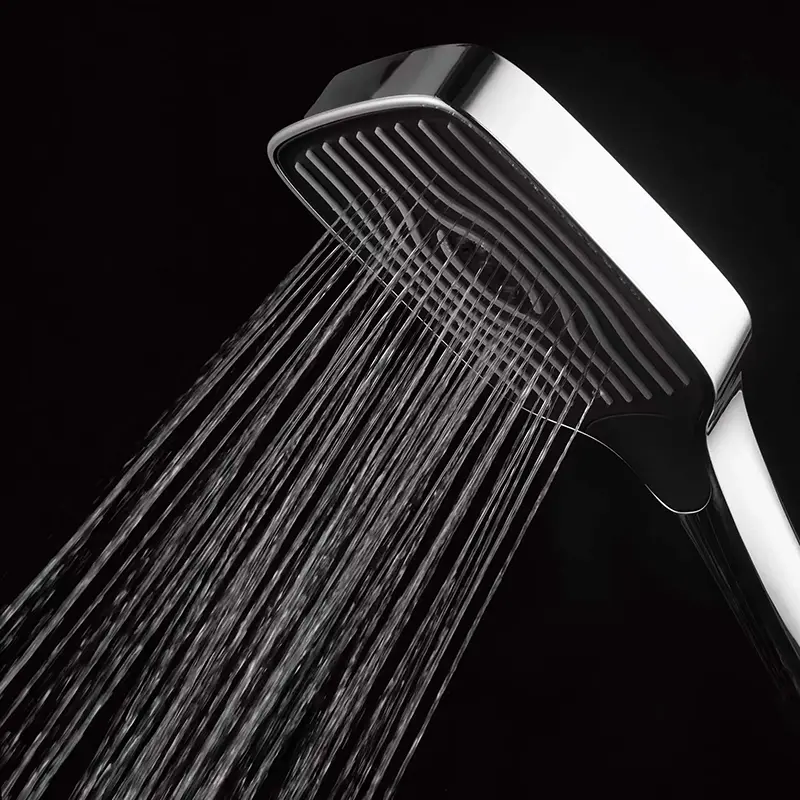 3 Functions Chrome Mini Travelling Hand Held Shower