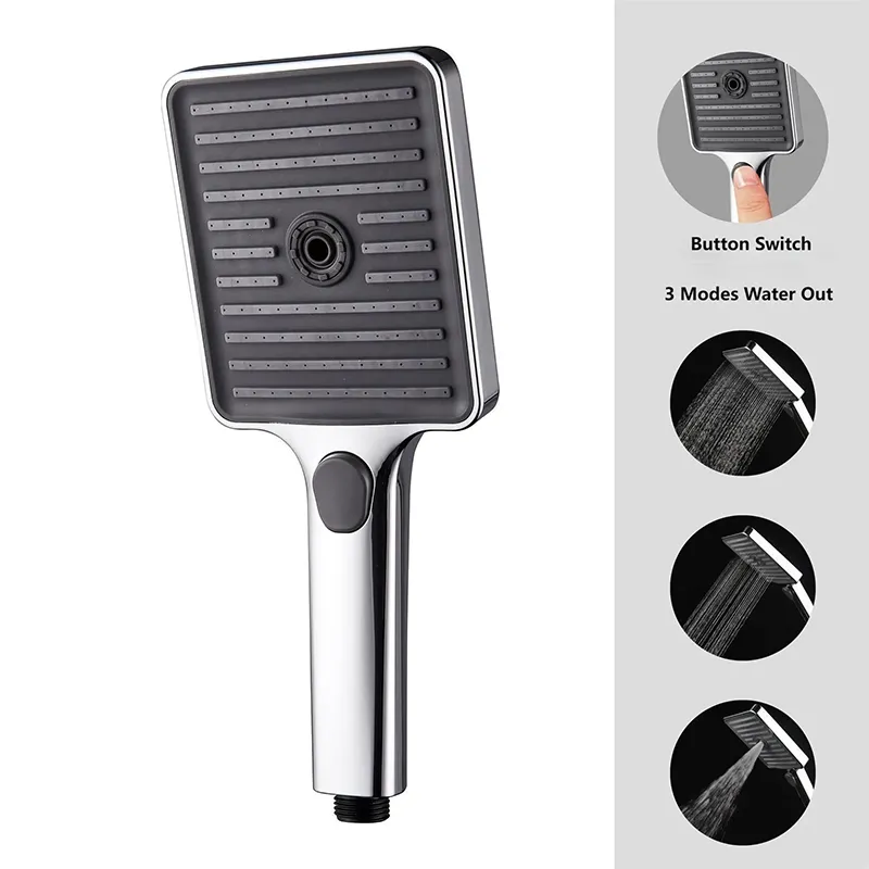 Dis Puga pyga Handheld Shower caput cum One Key aqua Nolite