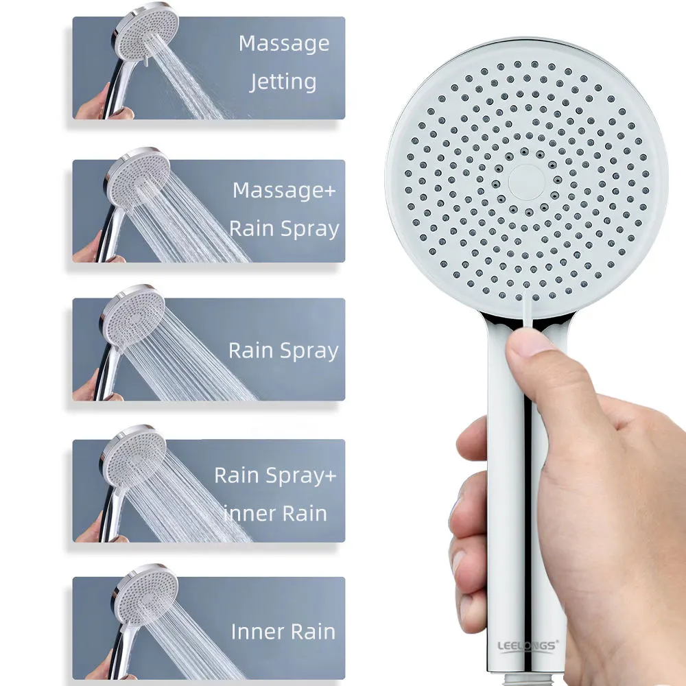 Self-Expurgatio Shower caput cum universali interface